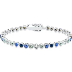 Elli Armband Multi-Color 925 Silber, mit Kristallen von silber Armband