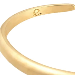 Elli Armreif Glänzend 925 Sterling Silber gold Armspange