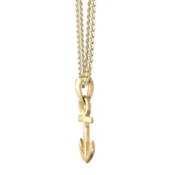 Elli Halskette Anker Heimatsymbol 585 Gelbgold gold Mittellange Halskette