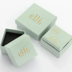 Elli Halskette Satin Choker Layer Amazonit Mondstein 92 gold Choker