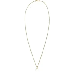 Elli Halskette Wünschelrute 375 Gelbgold gold Mittellange Halskette