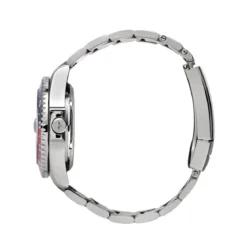 Elysee GMTAUTOMATIC . silber Automatikuhr