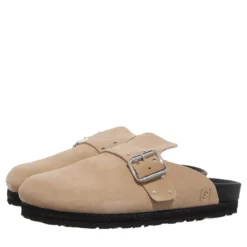 Espadrij l’originale Cloq Rivet Beige Hausschuhe