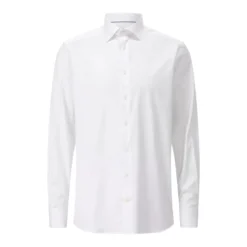 Eton Contemporary-Fit Twillhemd Weiß Hemd