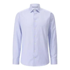 Eton Slim-Fit Twillhemd Hellblau Hemd
