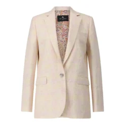Etro Blazer aus Tweed pink Blazer