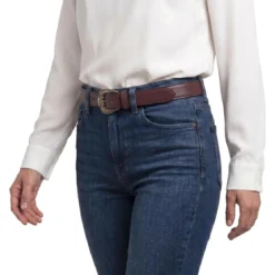 Etro Gürtel aus Leder lila Gürtel