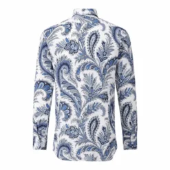 Etro Hemd mit Paisley-Muster grau Hemd