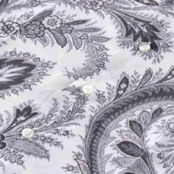 Etro Hemd mit Paisley-Muster grau Hemd