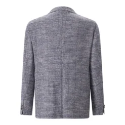 Etro Sakko aus Alpaka-Mix blau Anzugjacke