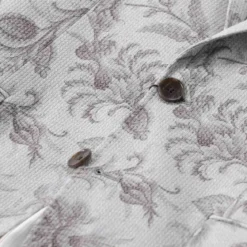 Etro Sakko mit floralem Muster grau Anzugjacke