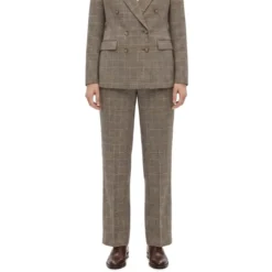 Etro Stoffhose aus Wolle beige Stoffhose