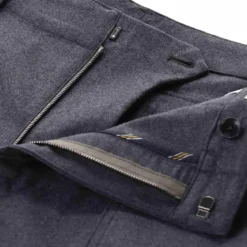 Etro Stoffhose mit Seitentaschen braun Stoffhose