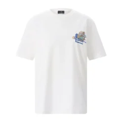 Etro T-Shirt aus Baumwolle weiß T-Shirt