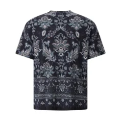 Etro T-Shirt mit Paisley-Muster blau T-Shirt