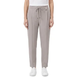 Fabiana Filippi Stoffhose aus Wolle grau Stoffhose