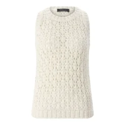 Fabiana Filippi Top aus Baumwollmix weiß Top