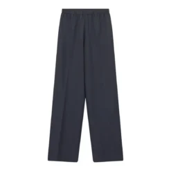 Fabiana Filippi Weite Stoffhose Trevi dunkelblau Stoffhose