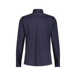 fakts Slim-Fit Hemd aus Jersey Dunkelblau Hemd