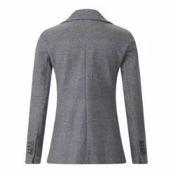 fashion Blazer aus Baumwoll-Mix grau Blazer