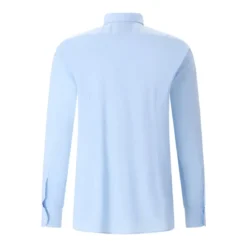Fedeli Hemd aus Baumwolle blau Hemd