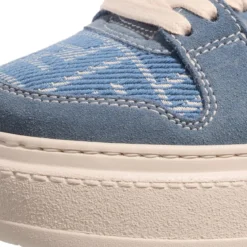 Fendi Low Top Sneaker BLue Plateau-Sneaker