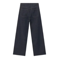 FRAME Jeans The Off Duty Drawstring blau Wide Leg Jeans