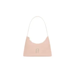 Furla Furla Diamante Mini Shoulder Bag Dusty Pink Schultertasche