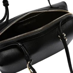 Furla Furla Double M Boston Bag Nero Schultertasche