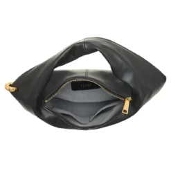 Furla Furla Ring Mini Hobo Nero Hobo Bag
