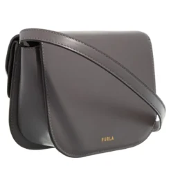 Furla Furla Sfera Mini Crossbody Round Urban Gray Crossbody Bag