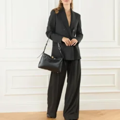 Furla Furla Sfera Soft M Shoulder Bag Nero Schultertasche