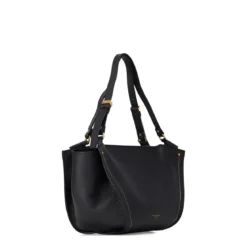 Gianni Chiarini Tasche Bloom aus Leder schwarz Schultertasche