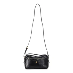 Gianni Chiarini Umhängetasche Cora aus Leder schwarz Crossbody Bag