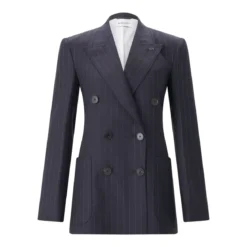 Givenchy Blazer mit Nadelstreifen dunkelblau Blazer