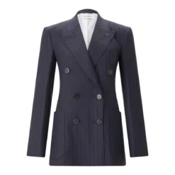 Givenchy Blazer mit Nadelstreifen dunkelblau Blazer