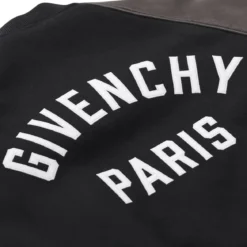 Givenchy Blouson aus Leder & Wolle schwarz Blouson