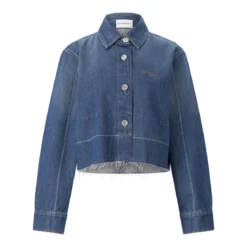 Givenchy Hemdbluse aus Denim blau Jeansjacke