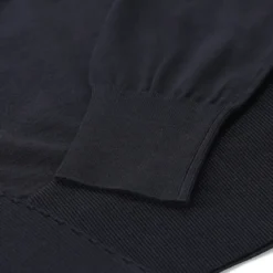 Givenchy Poloshirt aus Baumwolle & Seide dunkelblau Poloshirt