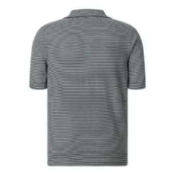 Gran Sasso Gestreiftes Poloshirt schwarz Poloshirt