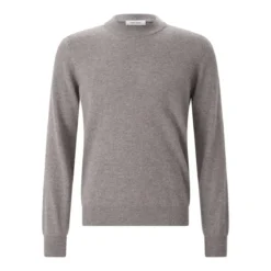 Gran Sasso Pullover aus Schurwolle & Kaschmir dunkelblau Rollkragenpullover