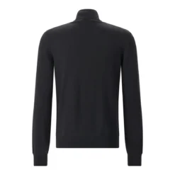Gran Sasso Rollkragenpullover aus Schurwolle schwarz Rollkragenpullover