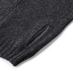 Gran Sasso Strickjacke aus Schurwolle grau Strickjacke