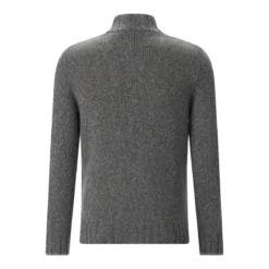 Gran Sasso Strickjacke aus Schurwolle grau Strickjacke