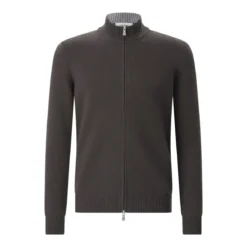 Gran Sasso Strickjacke aus Schurwolle & Kaschmir grün Strickjacke