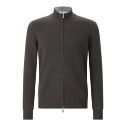 Gran Sasso Strickjacke aus Schurwolle & Kaschmir grün Strickjacke