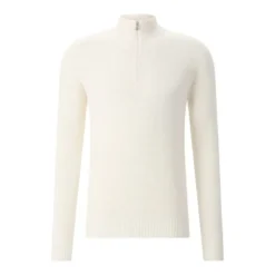 Gran Sasso Troyer aus Schurwolle weiß Pullover