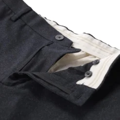 GTA Hose Davide aus Woll-Mix grau Stoffhose