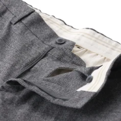 GTA Hose Davide aus Woll-Mix grau Stoffhose