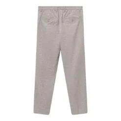 GTA Hose Davide aus Woll-Mix grau Stoffhose
